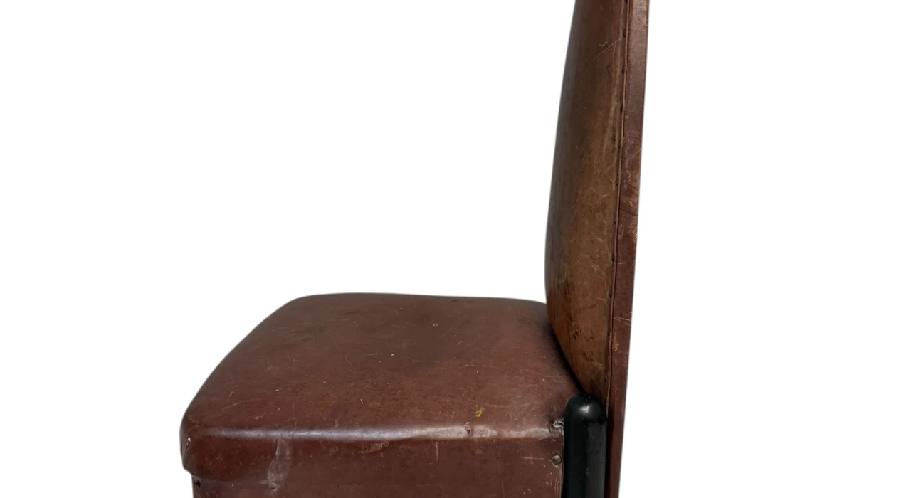 Art Deco Amsterdamse School High-Back Side Chair by Michel de Klerk, 1916/1925